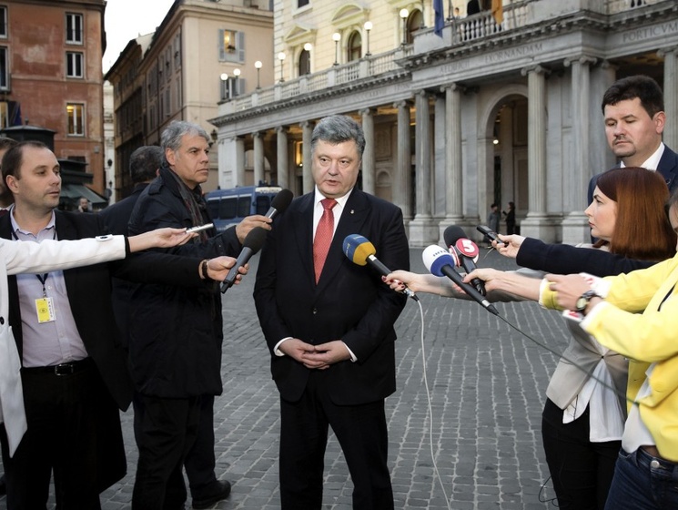 Порошенко: Украина получила от Италии все необходимые сигналы поддержки