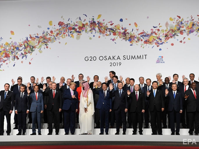 Саммит G20 в Осаке начался с задержкой из-за опоздания Путина