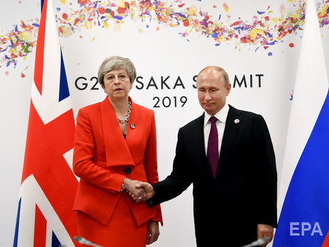 На саммите G20 Мэй призвала Путина прекратить эскалацию в Украине и освободить 24 украинских моряка