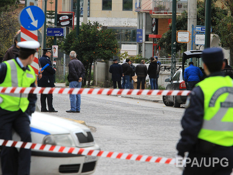 В центре Афин взорвалась бомба