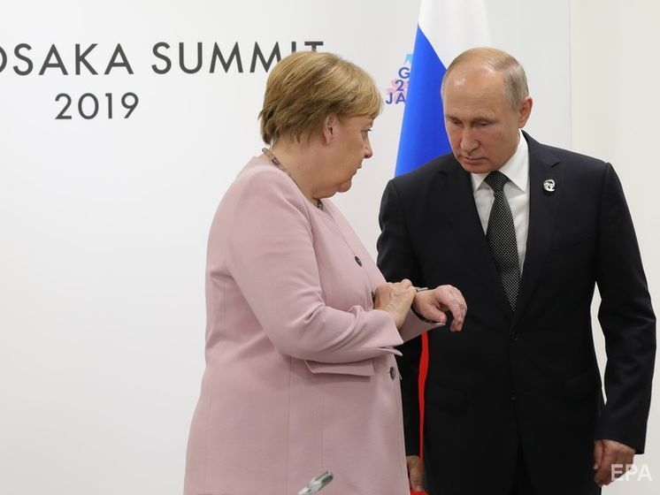 ﻿Путін про зустріч із Меркель: Домовилися, що будемо використовувати нормандський формат і надалі