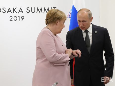 ﻿Путін про зустріч із Меркель: Домовилися, що будемо використовувати нормандський формат і надалі