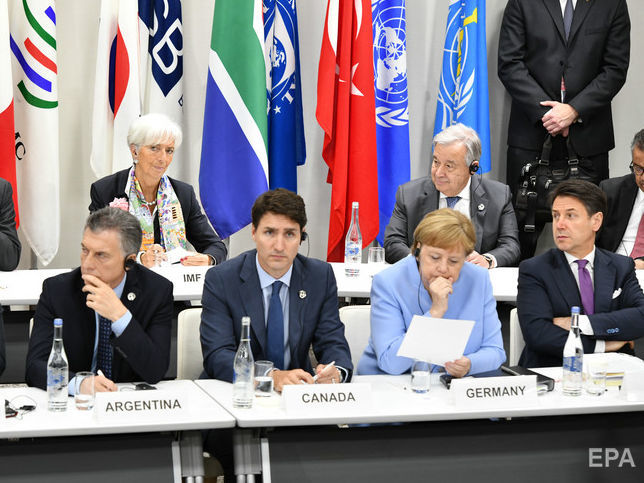 ﻿Підсумковий документ саміту G20 ухвалено у форматі "19+1" – Меркель