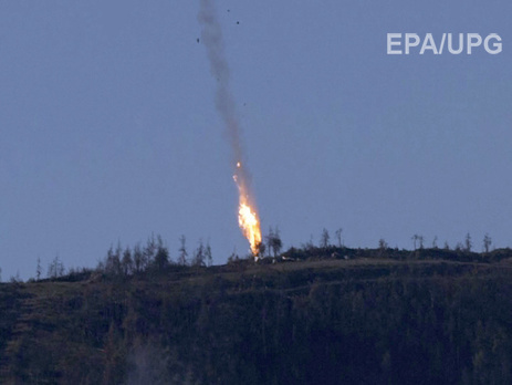 Минобороны РФ: Су-24 был сбит при возвращении на авиабазу 