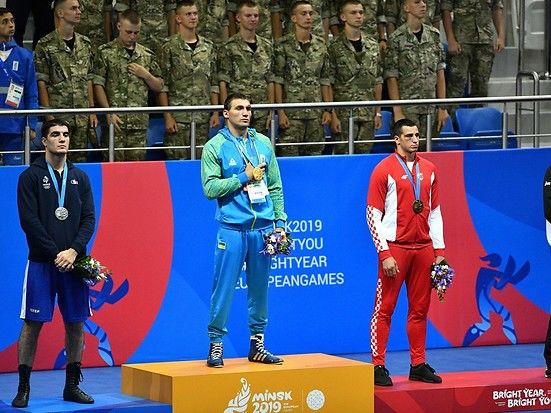 ﻿Україна здобула десяту золоту нагороду на Європейських іграх