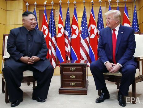 30 червня Трамп і Кім Чен Ин зустрілися у Пханмунджомі селі в демілітаризованій зоні на кордоні КНДР і Південної Кореї