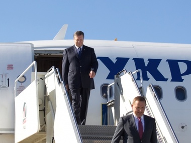 ЗН: Янукович, Рыбак и Клюев вылетели в Харьков