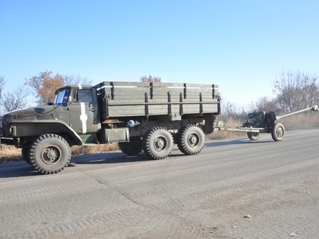Пресс-центр АТО: На донецком направлении произошел огневой контакт с террористами