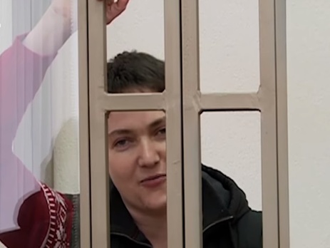 Савченко поздравила заключенного крымского активиста Кольченко с днем рождения. Видео