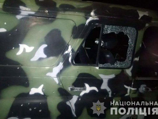﻿У Донецькій області під обстріл бойовиків потрапив патруль поліції