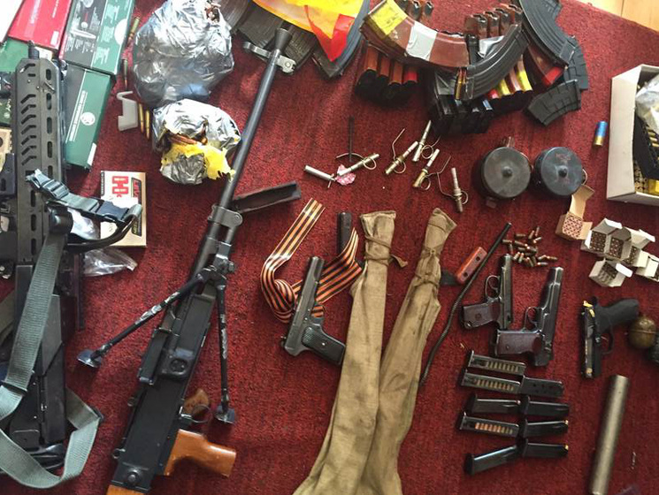 В Киевской области СБУ изъяла партию предназначенного к продаже оружия