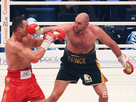 Бокс: Владимир Кличко – Тайсон Фьюри. Онлайн-трансляция