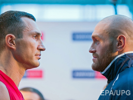 Фьюри перевесил Владимира Кличко. Фоторепортаж