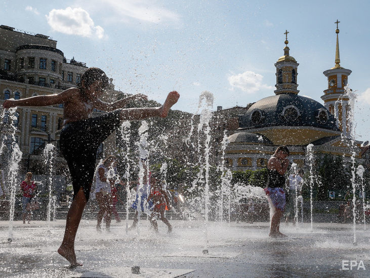 ﻿Червень 2019 року в Києві був найтеплішим із 1881 року 