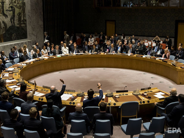Россия инициировала новое заседание Совбеза ООН из-за принятого в Украине языкового закона