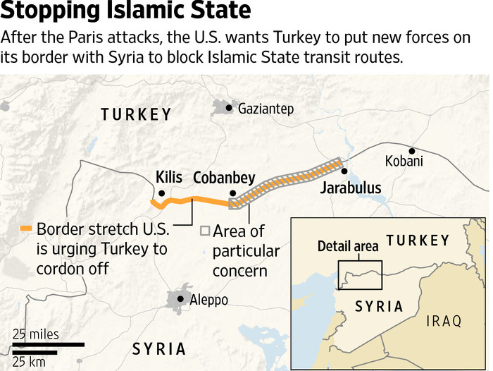 США требуют от Турции дополнительно отправить 30 тыс. военных на границу с Сирией