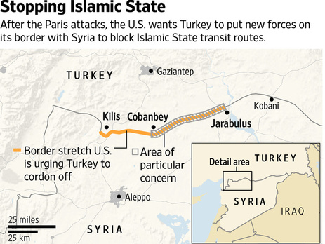 США требуют от Турции дополнительно отправить 30 тыс. военных на границу с Сирией