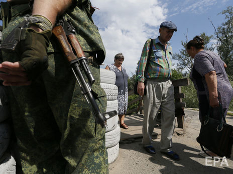﻿На ділянці розведення у Станиці Луганській перебувають переодягнені в цивільний одяг російсько-окупаційні війська – українська розвідка