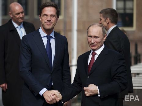 Премьер Нидерландов обсудил с Путиным катастрофу MH17