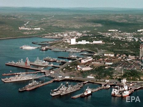 ﻿П'ятьох осіб госпіталізовано після пожежі на російському атомному підводному човні