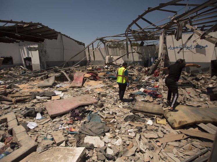 В лагере беженцев около Триполи в результате авиаудара погибли более 40 человек и свыше 130 получили ранения