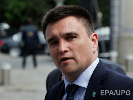 Климкин: Россия потребовала, чтобы Украина ввела санкции против Евросоюза