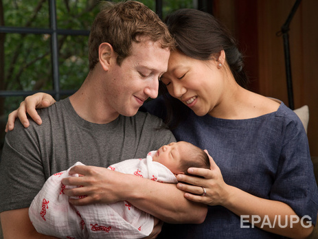 Цукерберг написал новорожденной дочери письмо о несовершенстве мира