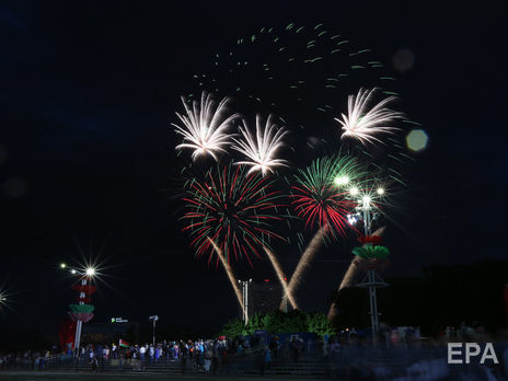 ﻿У міноборони Білорусі заявили, що салютні установки й феєрверки, які підірвалися в Мінську, закупили в Росії