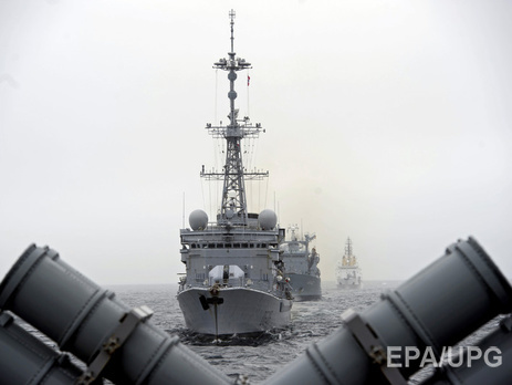 НАТО направил три военных корабля в Черное море