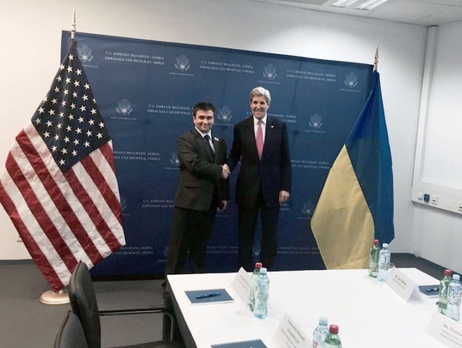 Климкин обсудил с Керри ситуацию на Донбассе