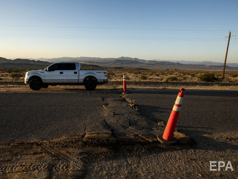 В американском штате Калифорния произошло крупнейшее за 20 лет землетрясение. Фоторепортаж