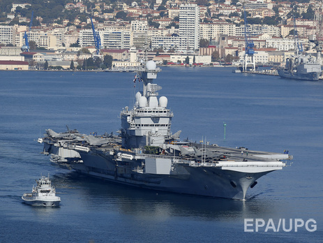 Флагман ВМФ Франции направится в Персидский залив