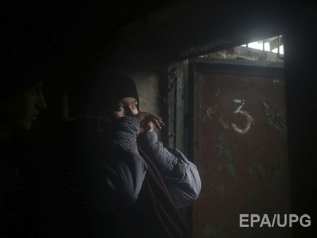 В Донецке слышна стрельба и взрывы. Видео