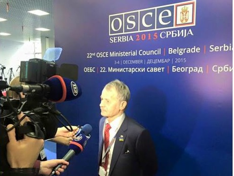 Меджлис: В ОБСЕ Джемилев предложил создать рабочую группу по Крыму, куда бы вошли страны Будапештского меморандума