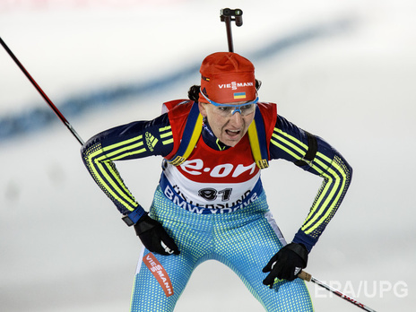 Украинка Пидгрушная завоевала бронзу на Кубке мира по биатлону. Видео