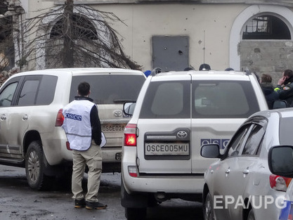 Боевики не дали наблюдателям ОБСЕ осмотреть 12 гаубиц вблизи Луганска, открыв огонь в воздух