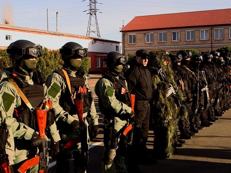 Саакашвили: На деньги нескольких десятков волонтеров оснастили одесский спецназ и создали для них новую базу
