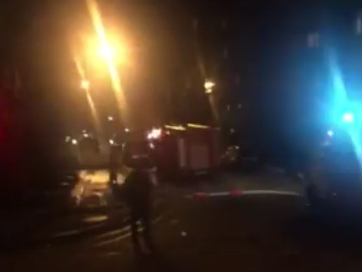 В Киеве горело кафе сети, заведение которой хотели открыть в Доме профсоюзов