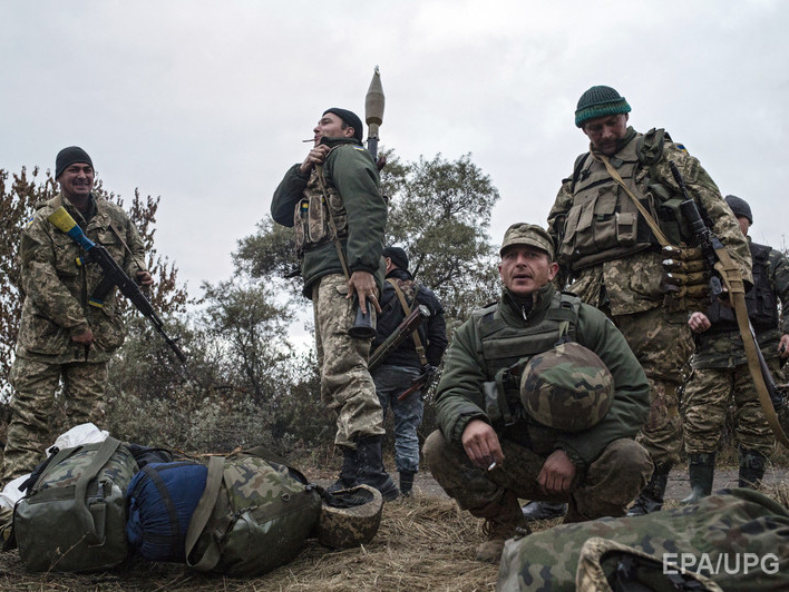 Пресс-центр АТО: За ночь боевики 39 раз обстреляли украинские позиции
