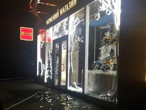 Взрыв у магазина Roshen в Харькове квалифицировали как хулиганство