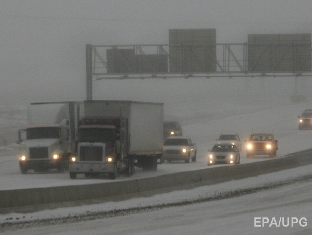 Во время сильных снегопадов в Киев не будут пускать грузовые автомобили