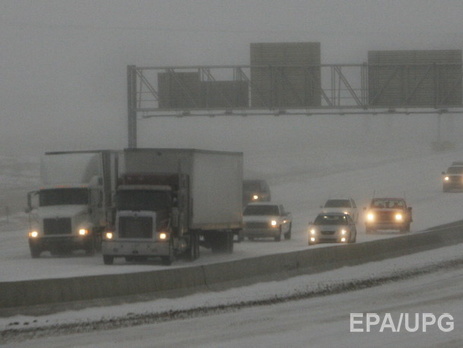 Во время сильных снегопадов в Киев не будут пускать грузовые автомобили