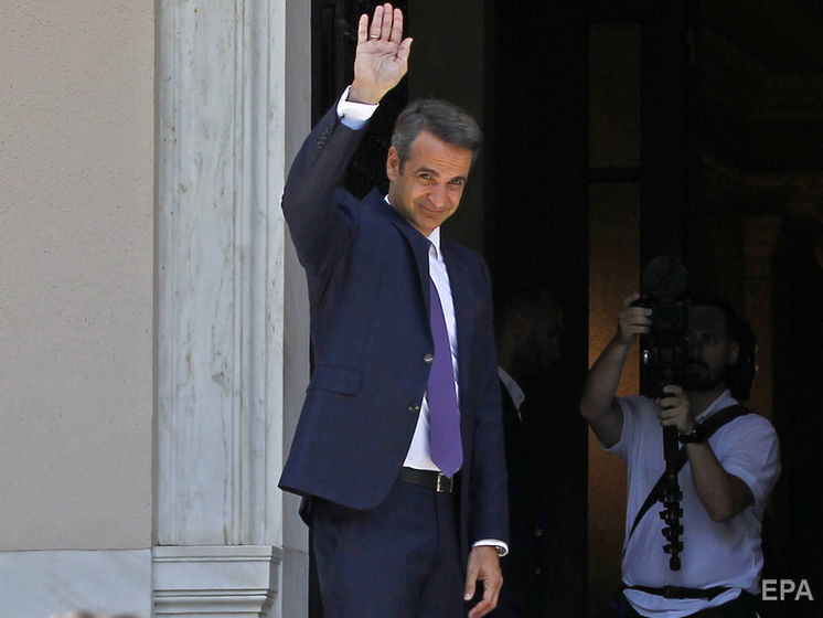 ﻿Лідер грецької партії "Нова демократія" Міцотакіс склав присягу прем'єр-міністра