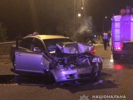 В Киевской области произошло ДТП с участием военного авто, двое военнослужащих сгорели на месте