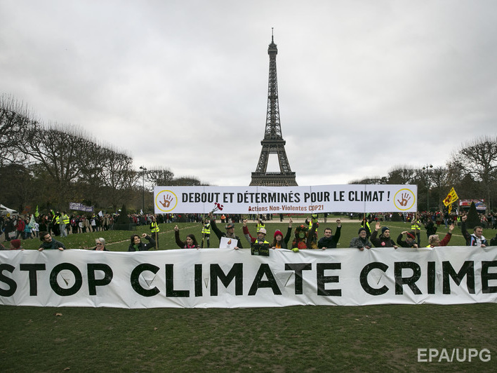 В Париже приняли новое климатическое соглашение