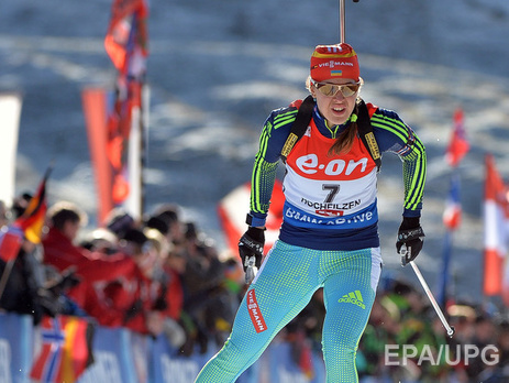 Украинские биатлонистки завоевали бронзу на этапе Кубка мира