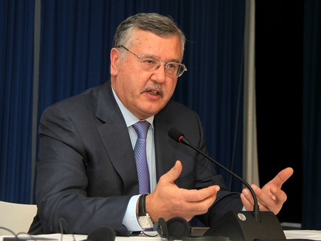 Гриценко: Метание Аваковым в Саакашвили стакана с водой отвлекает внимание от плана Порошенко приватизировать тысячи госпредприятий