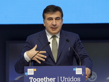 Саакашвили рассказал о конфликте с Яценюком и Аваковым. Видео