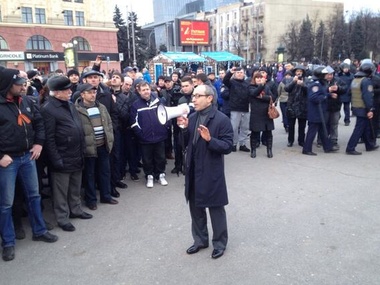 Кернес попросил харьковский Антимайдан разойтись