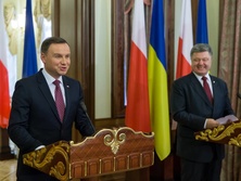 Дуда опубликовал отчет о визите в Украину. Фоторепортаж